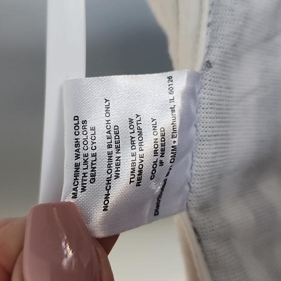 JACK & Missy blue white striped swim cover up medium large resort wear - Picture 7 of 7